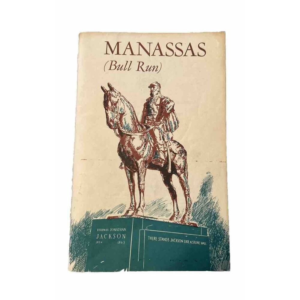 1961 CIVIL WAR MANASSAS BATTLEFIELDS NATIONAL MILITARY PARK Virginia BULL RUN